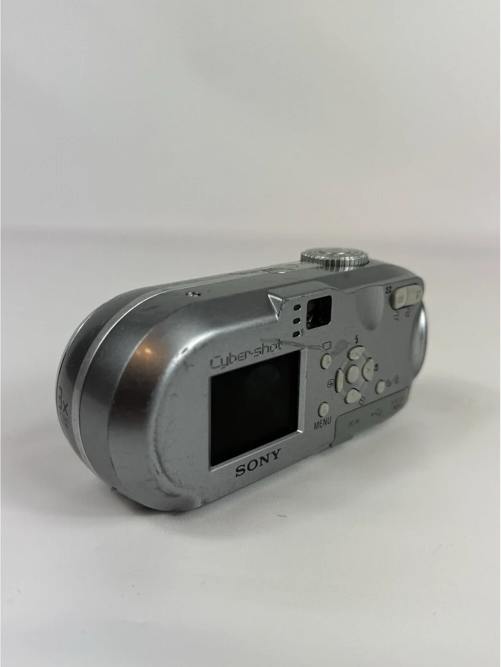 Sony Cyber-shot DSC-P93A 5.1MP Digital Camera Smart Zoom Silver Vintage